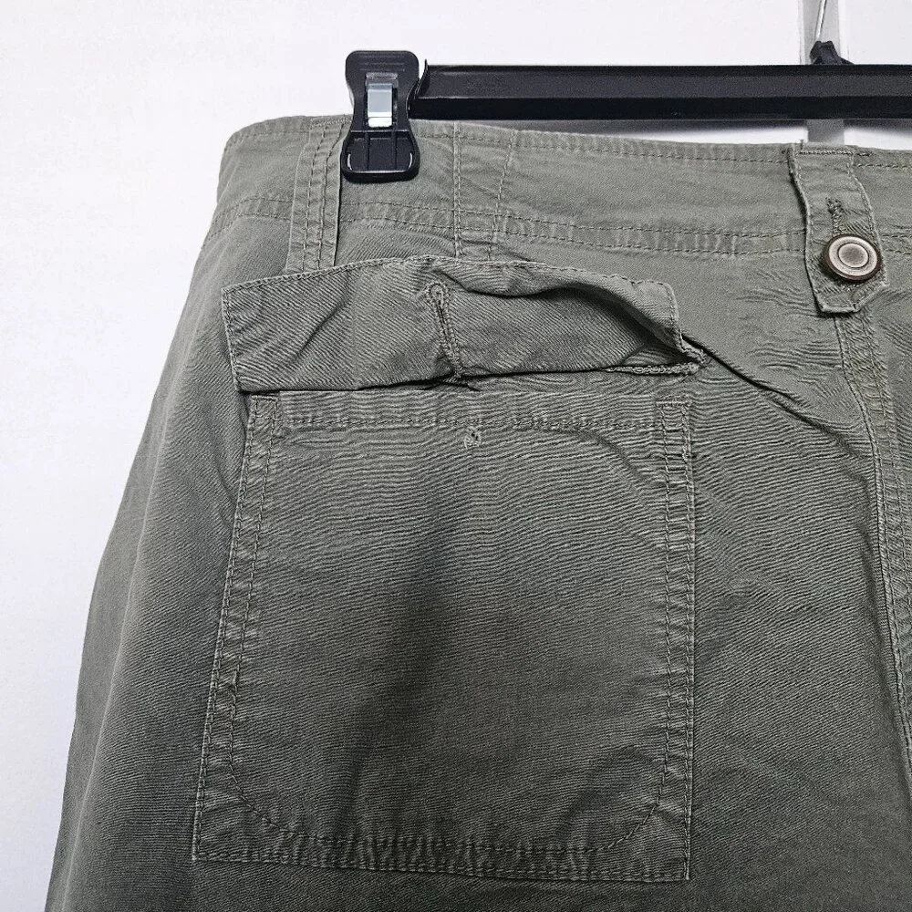 Style & Co Women's Cargo Bermuda Shorts size 14 - Picture 4 of 4